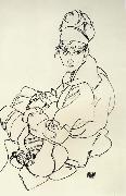 Seated Woman Egon Schiele